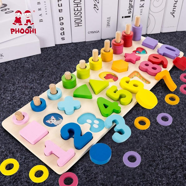 Baby Wooden Educational Material