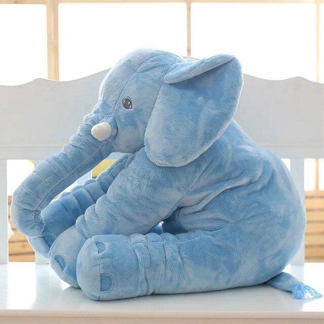 Stuffed Elephant shaped pillow 60CM - It's all about toys