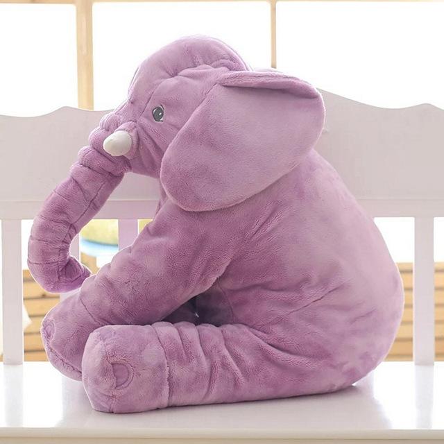 Stuffed Elephant shaped pillow 60CM - It's all about toys