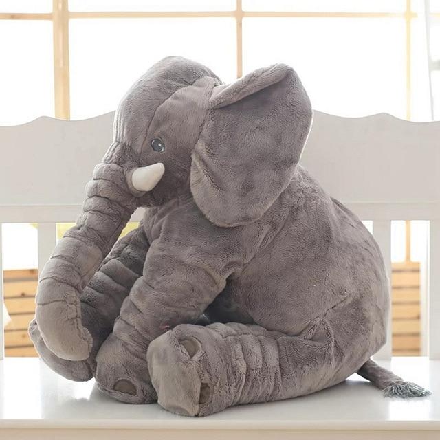 Stuffed Elephant shaped pillow 60CM - It's all about toys