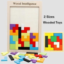 Wooden Tetris - Puzzle Toy